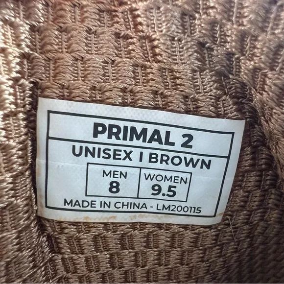 LEMS Primal 2 Minimalist Barefoot Shoes Womens 9.5 Mens 8 Brown Sneaker - Picture 10 of 10